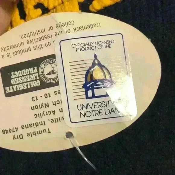 University of Notre Dame Irish Sock 10-13 - Picture 5 of 5